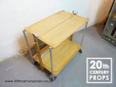French Vintage Folding Hostess Trolley