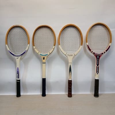 Vintage Wooden Tennis Racket
