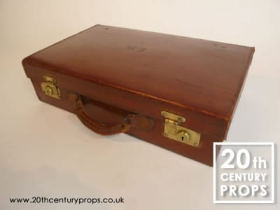 Vintage leather case