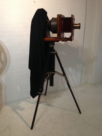 Vintage Plate Camera / Projector & Tripod (Non Practical)