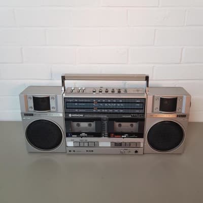 1980's Large Hitachi Boombox (Fully Working)