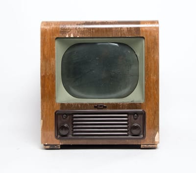 Non Practical Vintage 1940's Bush TV