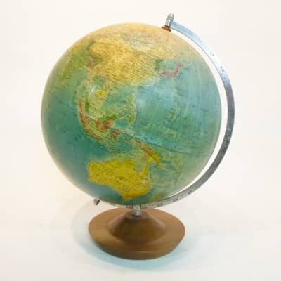 Large Vintage Globe