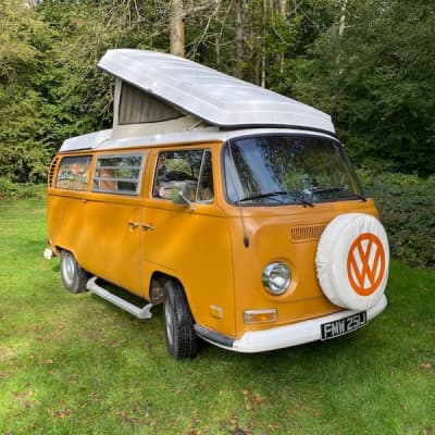 Vintage 1970's VW Campervan 