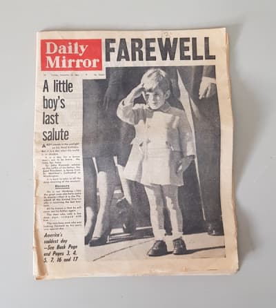 Vintage Newspaper - 1963