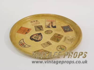 Vintage Drinks Tray