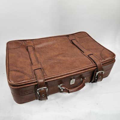 Tan Brown Suitcase