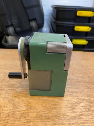 Vintage Green Pencil Sharpener