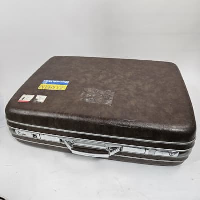 Brown Hard Case Suitcase