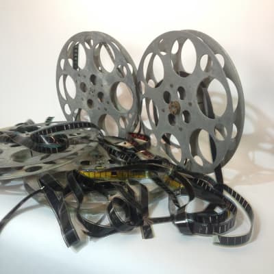 Large Metal 35mm Film Reels