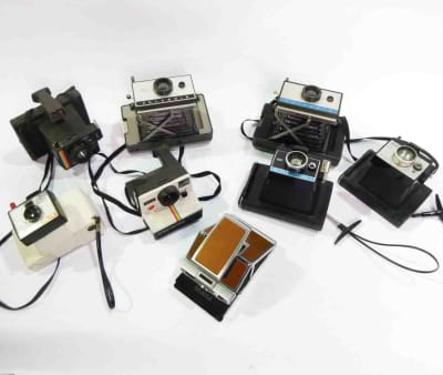 Retro Polaroid Cameras