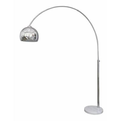 Mid-Century Style Chrome Arc Lamp (Working)