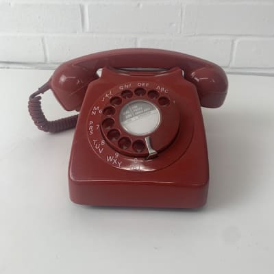 Red Retro Telephone