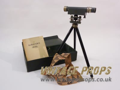 Vintage Theodolite And Stand