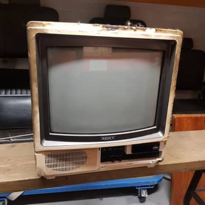 Fire Damaged Non Practical Sony TV