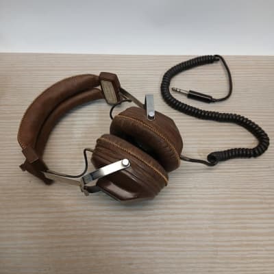 Brown Retro Headphones