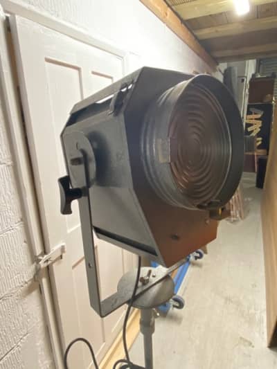 'Strand' Vintage Lamp On Tripod (Working)