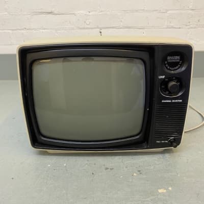 Fully Working Binatone Black & White TV (12