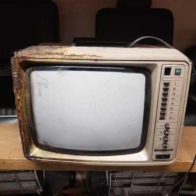 Fire Damaged Contec Non Practical TV