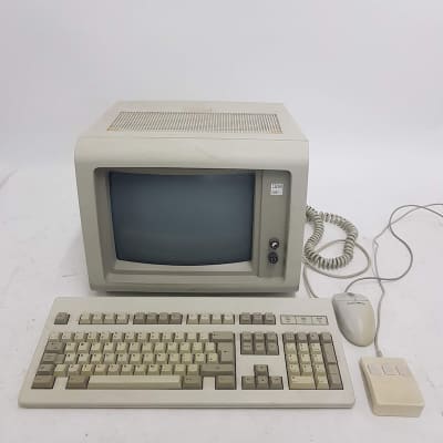 IBM PC 5150 Monitor With Keyboard & Mouse (Non Practical) (1981)