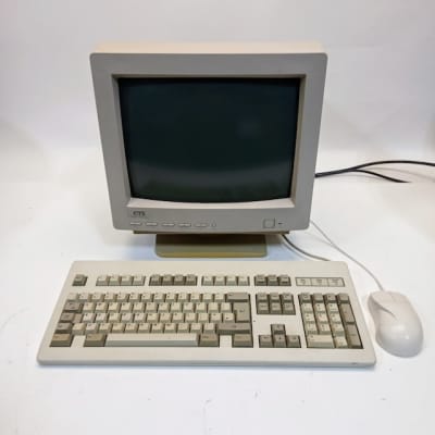Fully Working Retro CTX Monitor With Keyboard & Mouse (1998) (13