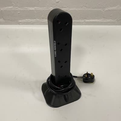 8 Way Socket Tower Power Adaptor (Surge Protected)