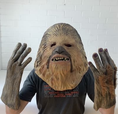 Chewbacca Mask And Gloves