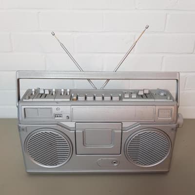 Silver Aiwa Boombox (Non Practical)