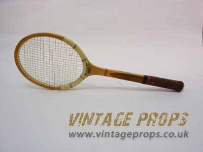 Vintage Wooden Tennis Racket