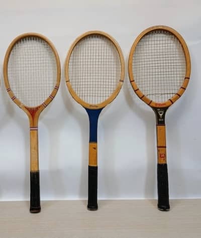 Vintage Wooden Tennis Racket