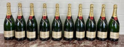 Prop Moet & Chandon Champagne Bottles