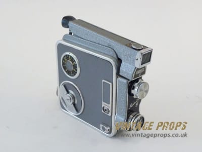 Non Practical Vintage 8mm Movie Camera On Tripod