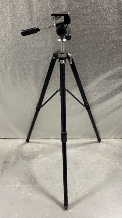 Black Vintage Extendable Camera Tripod