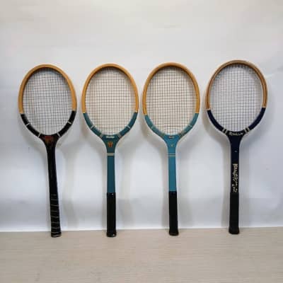 Vintage Wooden Tennis Racket