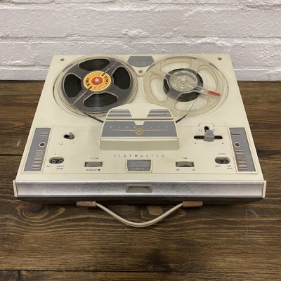 Vintage 1960's Fidelity TR5 PlayMaster Twin Track Reel To Reel Player Recorder (Non Practical)