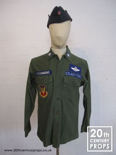 Vintage US Airforce Shirt & Beret
