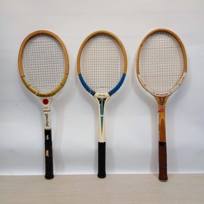 Vintage Wooden Tennis Racket