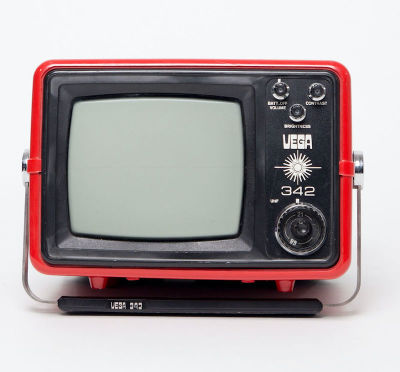 Non Practical Red Mini Vega 342 TV