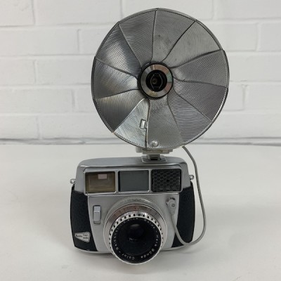 Vintage Camera With Flash Unit (Non Practical)