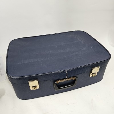 Navy Blue Suitcase