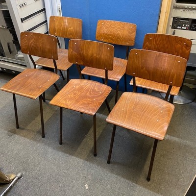 Vintage Wooden School Chair