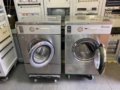 Vintage Industrial Launderette Washing Machine