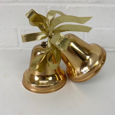 Gold Christmas Bells Decor