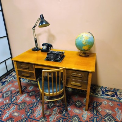 Vintage Oak Desk