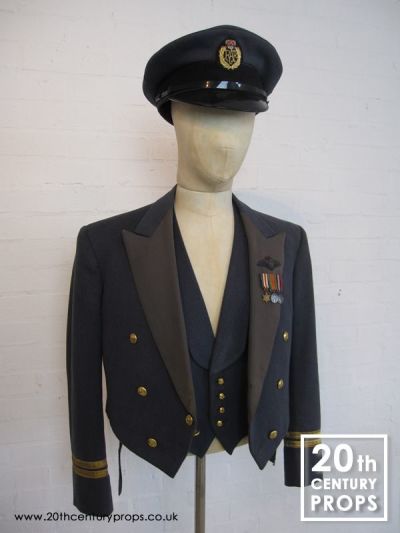 Vintage RAF Jacket, Waistcoat & Cap