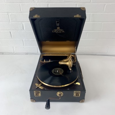 Decca Gold Gramophone (Fully Working)