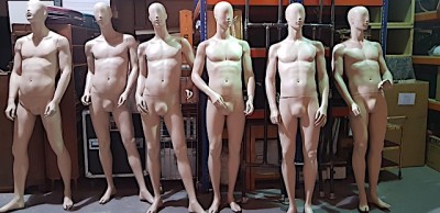 Full Bodied Male Mannequin - Neutral Colour