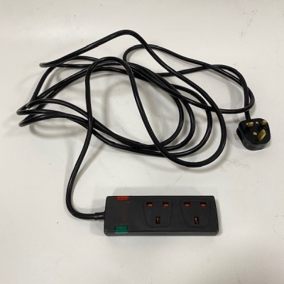 5 Metre 2 Gang Extension Lead (Surge Protected)