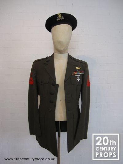 Vintage Army Jacket & Beret