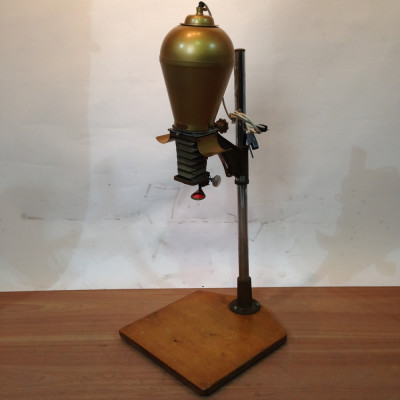 Brass Coloured Overhead Photographic Slide Projector/Enlarger (Non Practical)  